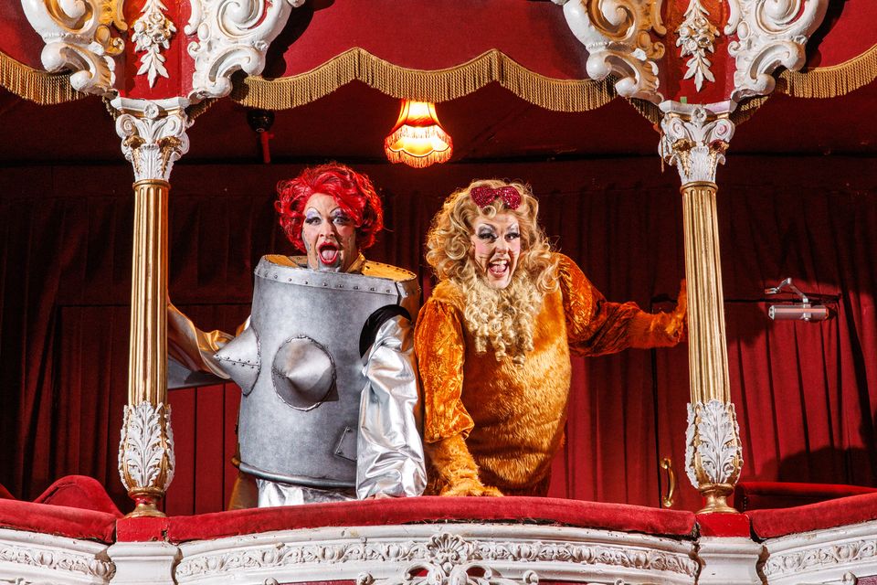 Maclean Burke and Al Porter at the Olympia Theatre. Photo: Mark Condren